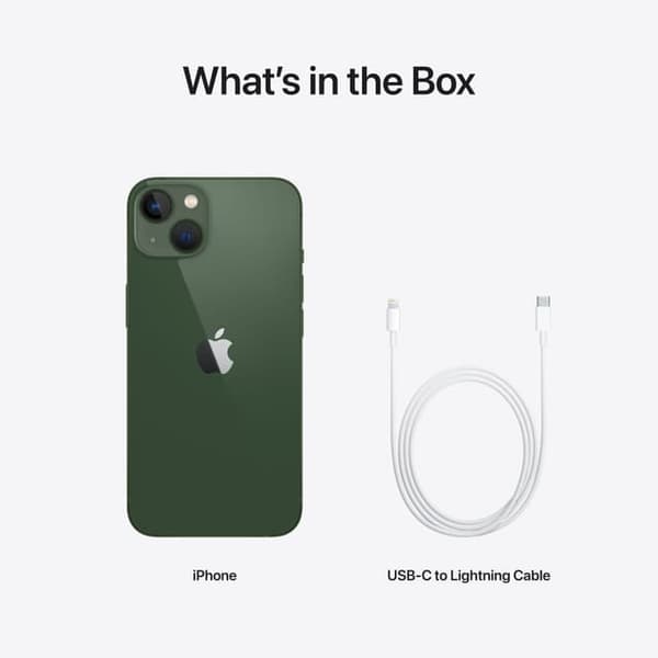 iPhone 13 128 GB, grön - C - Mindre slitage