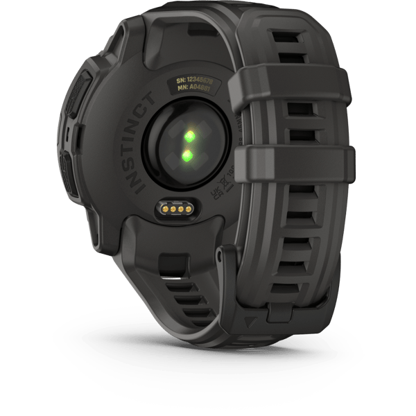 Garmin Instinct E 45mm Smartwatch, Sort/Kul - A - Som Ny