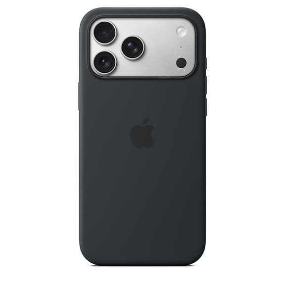 Apple iPhone 17 Pro Max MagSafe Silikonecover, Sort - A - Som ny