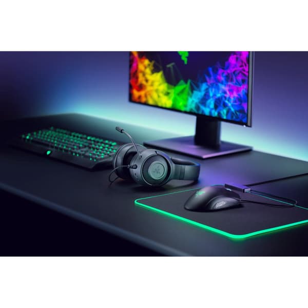 Razer Kraken X Headset, Sort - A - Som ny
