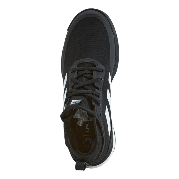 CrazyFlight Mid Volleyballsko, Core Black/Cloud White - C - Mindre slitasje