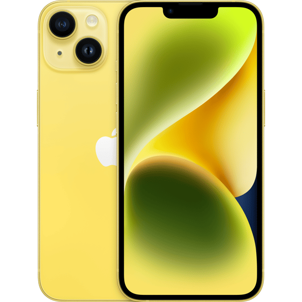 Apple iPhone 14 5G 256 GB, gul - C - Av partner