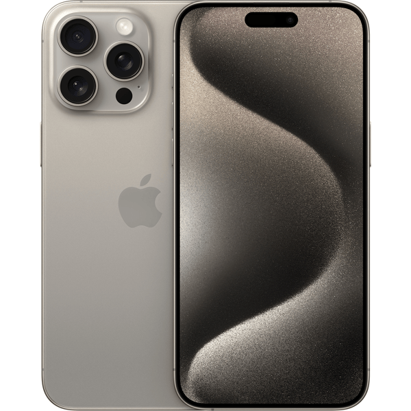 iPhone 15 Pro Max 512 GB, Naturlig Titanium - C - Af Partner