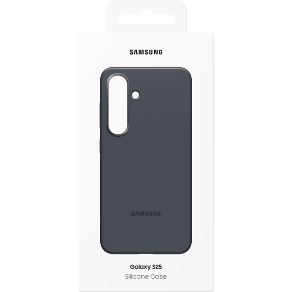 Samsung S25 Silikone Cover, Sort - A - Som Ny