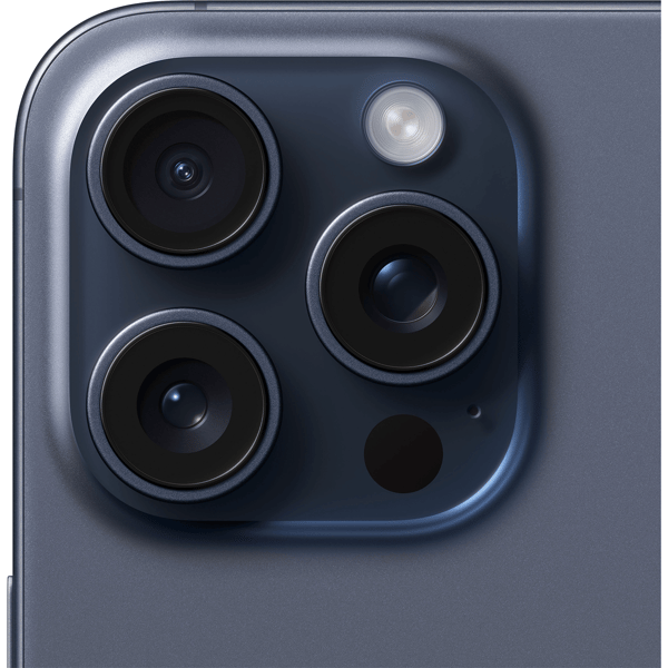 Apple iPhone 15 Pro Max 256 GB, Blå titan - C - Av partner