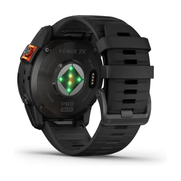 Garmin Fenix 7X Pro Solar med sort rem - A - Som ny