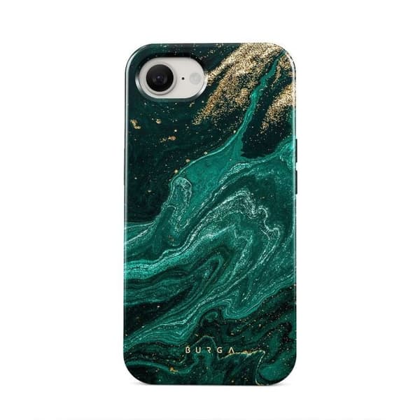 Burga iPhone 16e Tough Case, Emerald Pool - A - Som ny