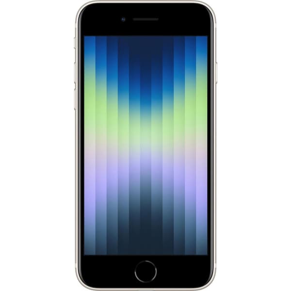 Apple iPhone SE (2022) 128GB, vit - C - Av partner