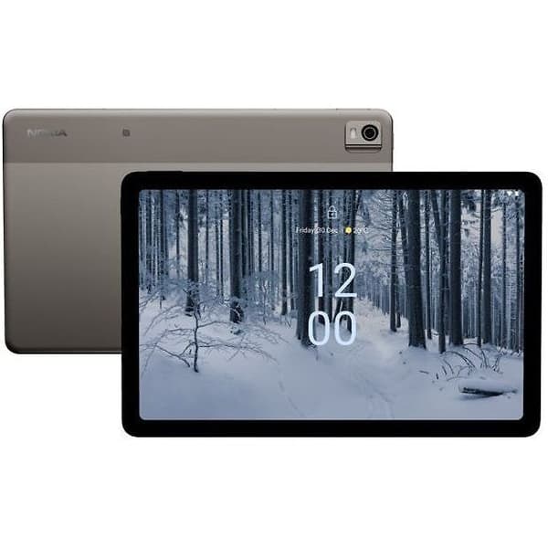 Nokia T21 4G Tablet, harmaa - B - Erittäin hyvä