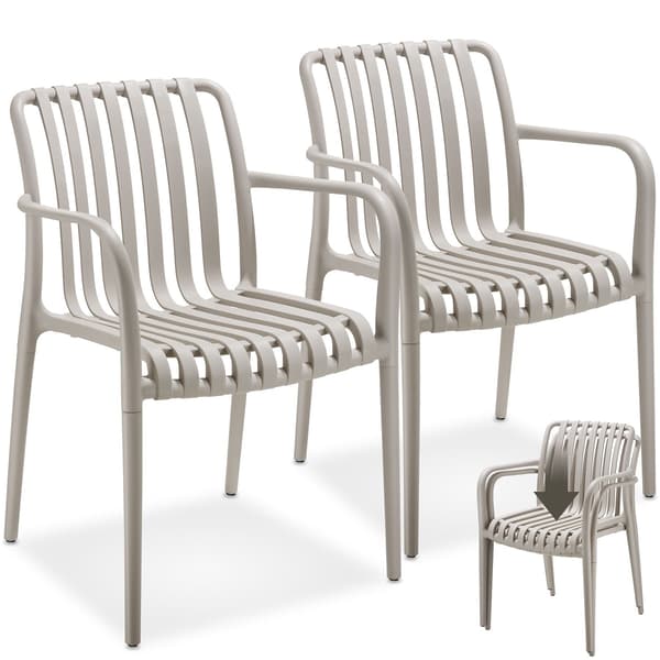 Tectake Hagestoler Alcudia Sett med 2 - A - Som ny