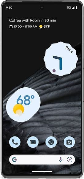 Google Pixel 7 Pro 128 GB Obsidian - C - Av partner