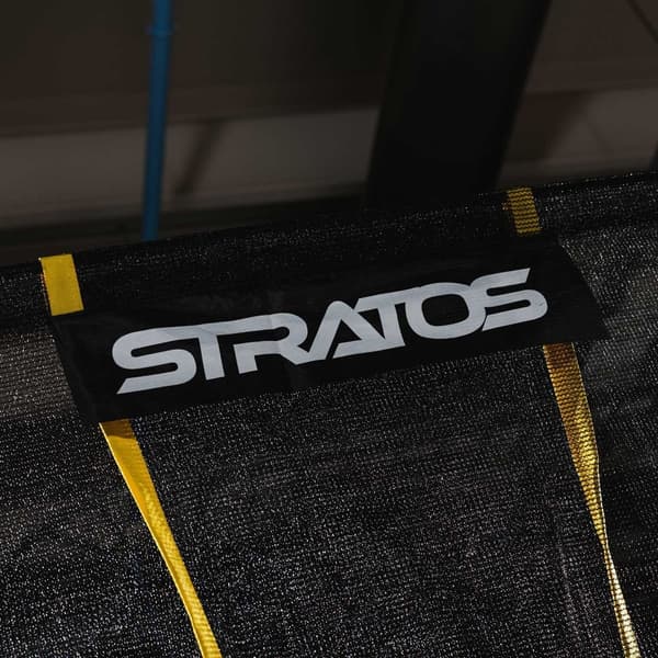STRATOS RECTANGULAR TRAMPOLINE 7x10 FT / 213x305 CM (complete set) - A - Kuin uusi
