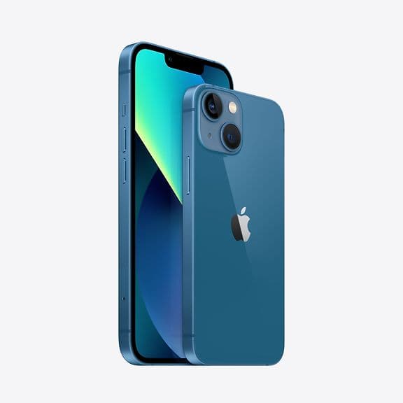 Apple iPhone 13 128 GB Telefon, Blå - C - Af Partner