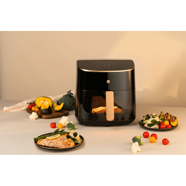 Wilfa AFD-80 Split Air Fryer Sort - A - Som Ny