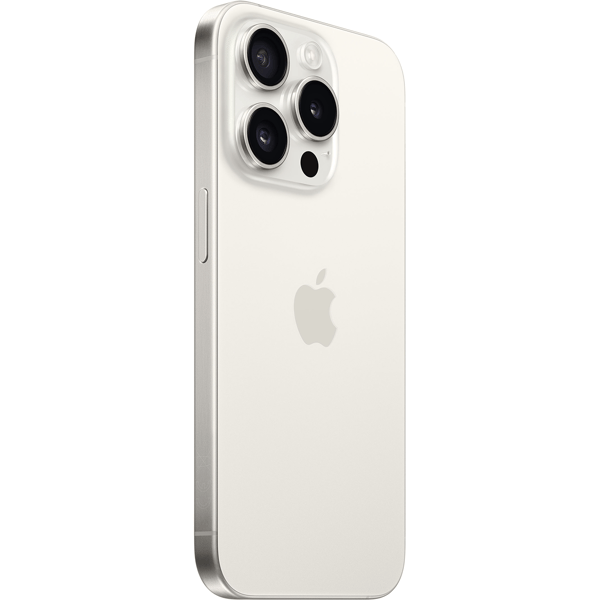 iPhone 15 Pro 5G 128GB, Hvid Titanium - C - Af Partner