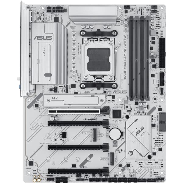 ASUS B650E MAX GAMING WIFI W Moderkort, Vit - A - Som ny