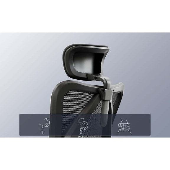 Sihoo M18 Ergonomisk Kontorstol, Svart - A - Som ny