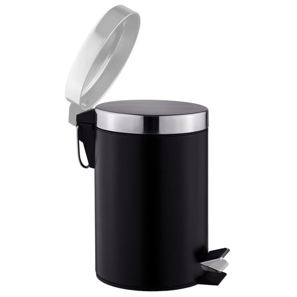 Tectake Moderne Design 3-Delt Toalettsett, Svart - B - Veldig Bra