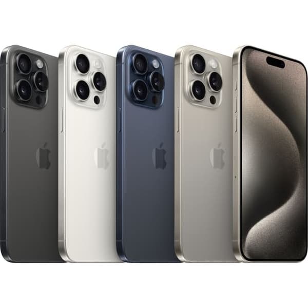 iPhone 15 Pro Max 5G Smartphone 256 GB, Sort Titanium - C - Af Partner
