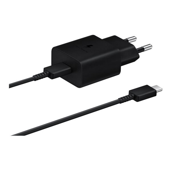 Samsung W Lader 15W Type C til C-Kabel - A - Som Ny