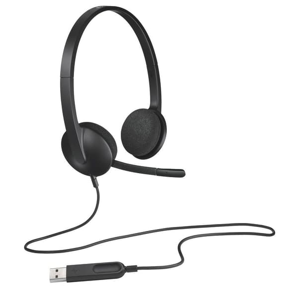 Logitech H340 USB-hodesett - A - Som ny