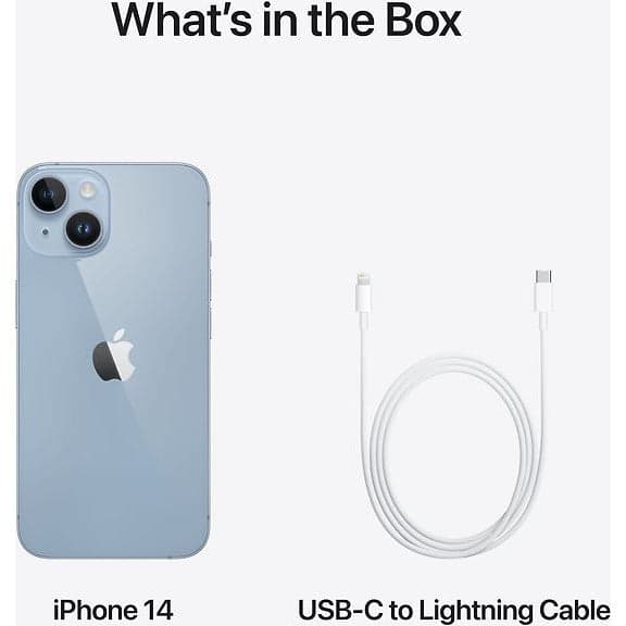 Apple iPhone 14 128 GB telefon, Blå - A - Som ny