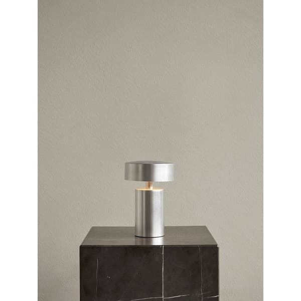 Søylebordlampe, bærbar - A - Som ny