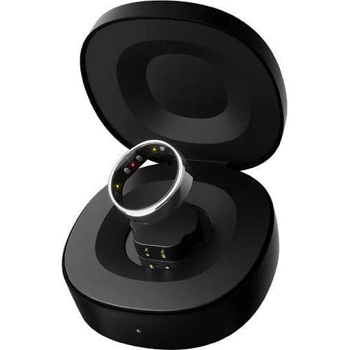 RingConn Gen 2 Smart Ring, Sort, Størrelse 10 - A - Som ny