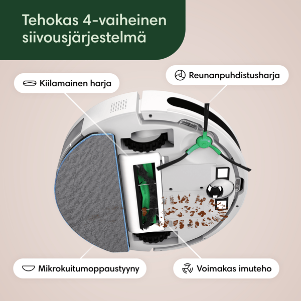 iRobot Roomba Combo Essential Robotstøvsuger - A - Som ny
