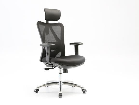 Sihoo M18 Ergonomisk Kontorstol, Sort - A - Som Ny