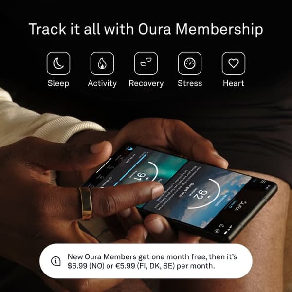 Oura Gen3 Horizon US 13 Sæt, Sort - C - Mindre Slid