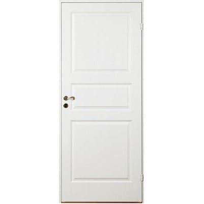 Bröderna Johanssons Classic Compact 3-Panel Innerdörr, Vit - A - Som ny