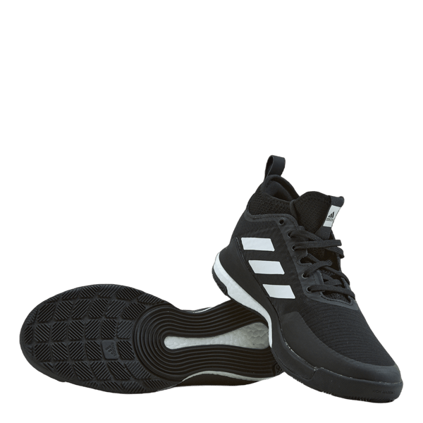 CrazyFlight Mid Volleyballsko, Core Black/Cloud White - C - Mindre slitasje