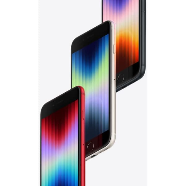 Apple iPhone SE (2022) 128 GB svart - C - Av partner