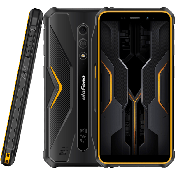 Ulefone Armor X12 Pro, Sort/Orange - B - Meget god