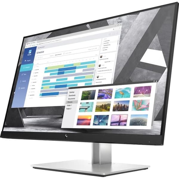 HP EliteDisplay E27q G4 27\" Skærm, Sort - C - Mindre Slid
