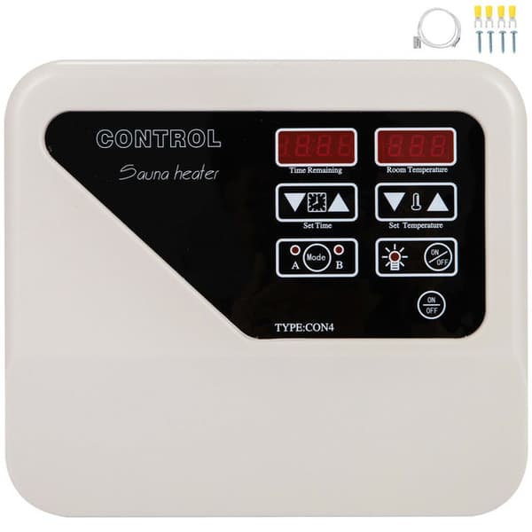 Sauna varmesystem controller, hvid/sort - A - Som ny