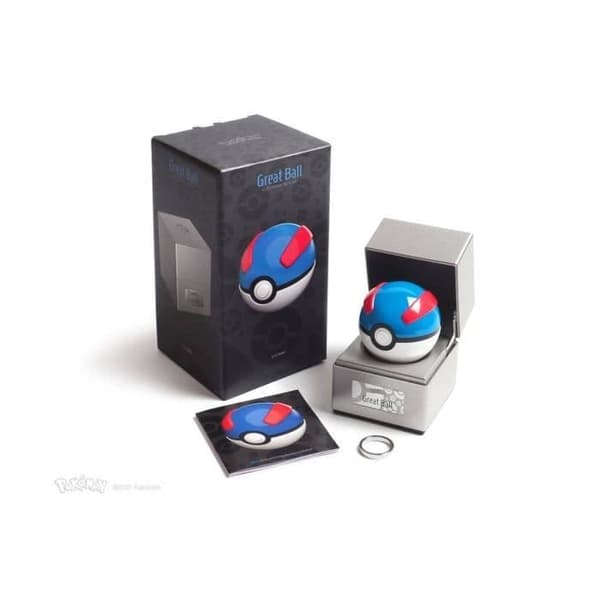 Støpt replika av Pokémon Super Ball - A - Som ny