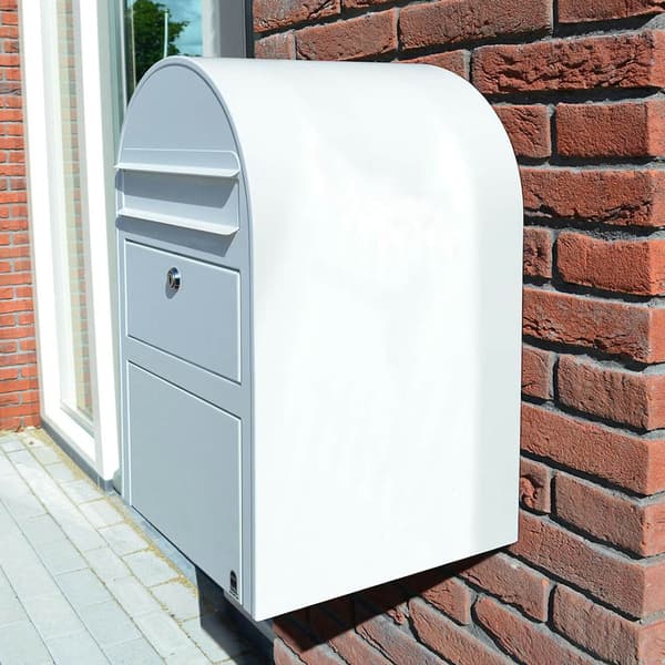 Bobi Swiss Postkasse, Grå - A - Som ny