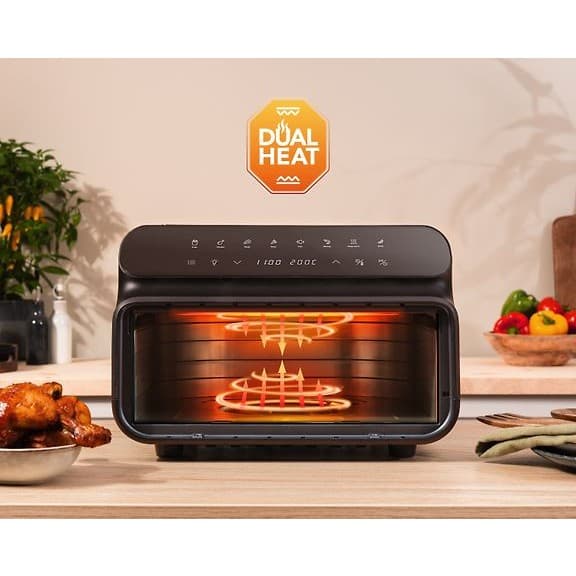 Wilfa AFG-10 Airfryer, Sort/Sølv - B - Meget god