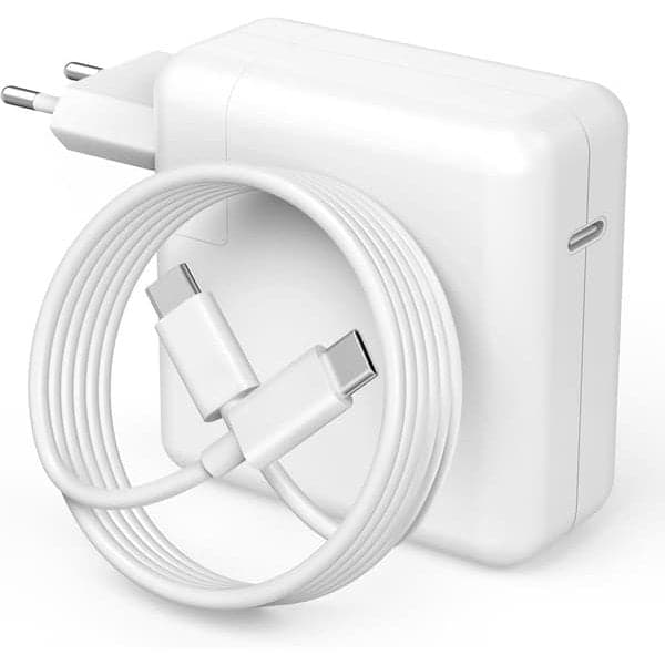 96W USB-C erstatningsstrømadapter til MacBook - MagSafe Gen 3-kompatibel - A - Som ny