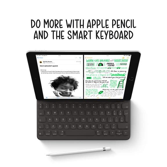 Apple 10,2\" iPad 9. generation Wi-Fi 64GB, sølv - C - Af partner