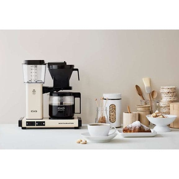 Moccamaster Automatic kaffetrakter, lys elfenben - A - Som ny