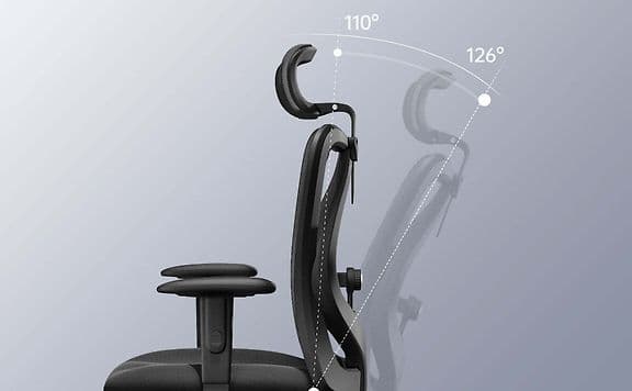 Sihoo M18 Ergonomisk Kontorstol, Sort - A - Som Ny