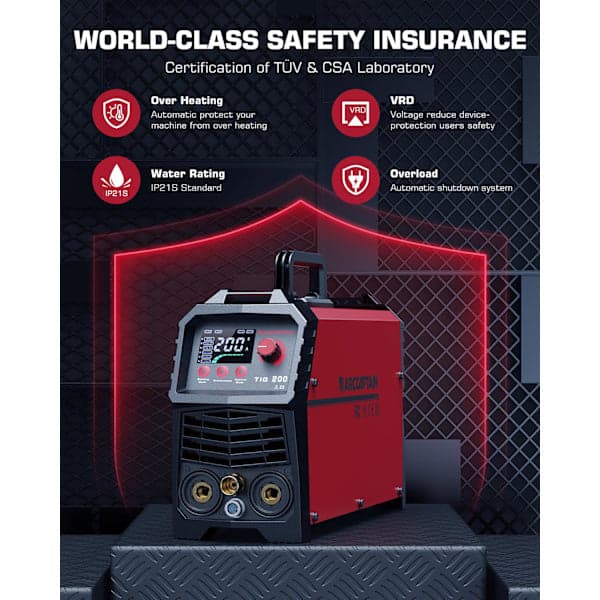 Digital TIG-svets 200A - A - Som ny