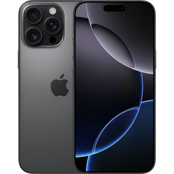 iPhone 16 Pro Max 512GB, Sort Titanium - C - Af Partner