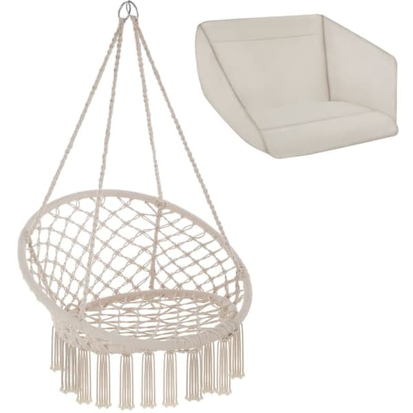Tectake Huske Stol Grazia, Beige - A - Som Ny