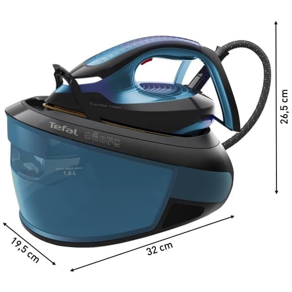 Tefal Express Vision dampgeneratorstrygejern – 2800W - A - Som ny