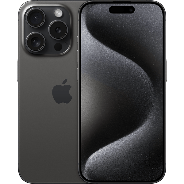 iPhone 15 Pro 5G Smartphone 128 GB, Sort Titanium - C - Af Partner