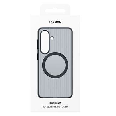 Samsung Galaxy S26 Robust Magnet Qi2 Deksel, Svart - A - Som Ny